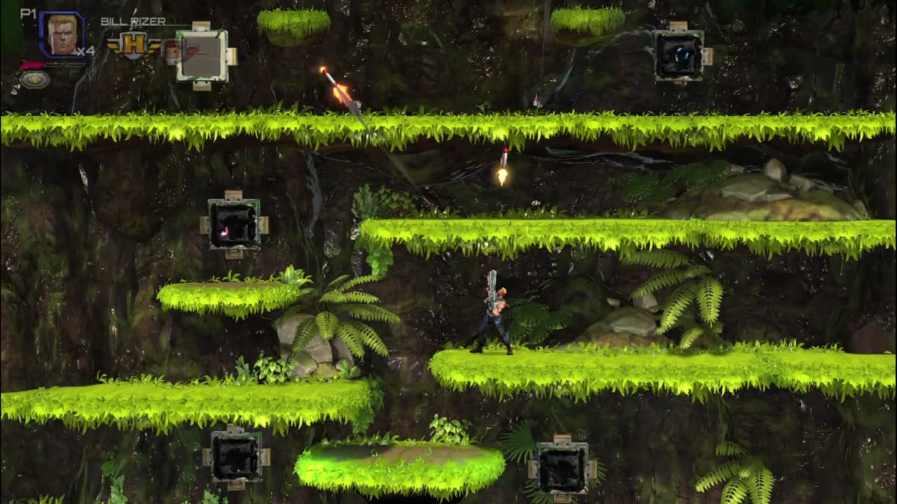 CONTRA OPERATION GALUGA DEMO BILL RIZER GAMEPLAY