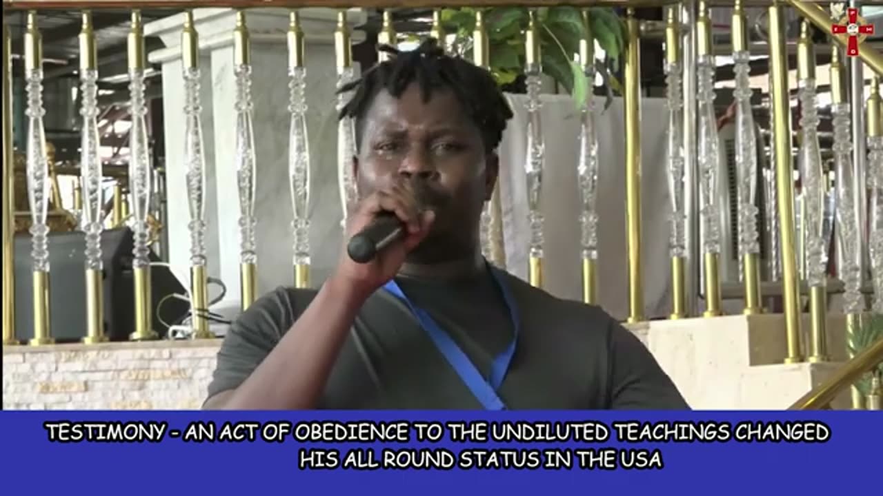 Obedience to the teachings of the prophet, gave him a divine turn around. Man testifies. 1 year ago