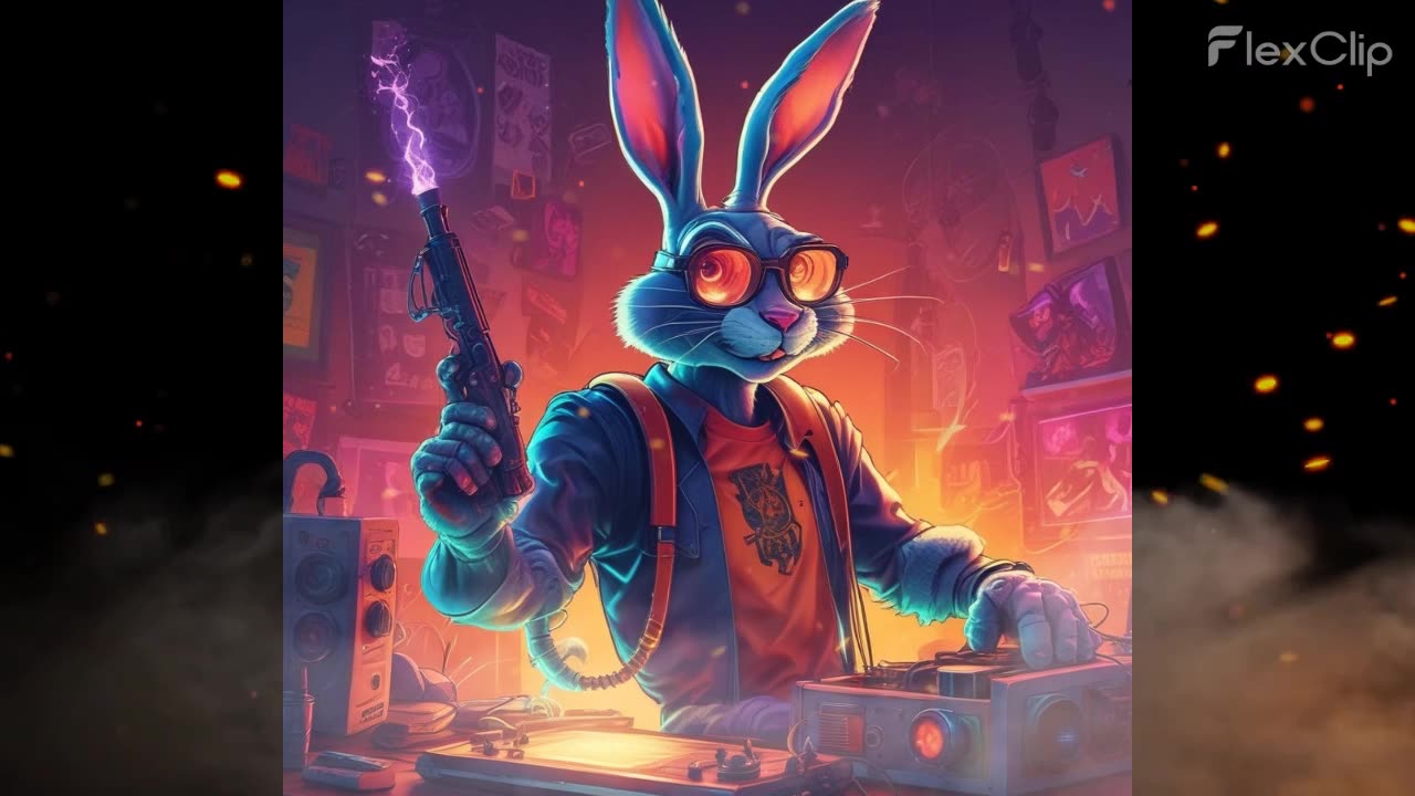 NiX - Bugs Bunny Shooting A Gun