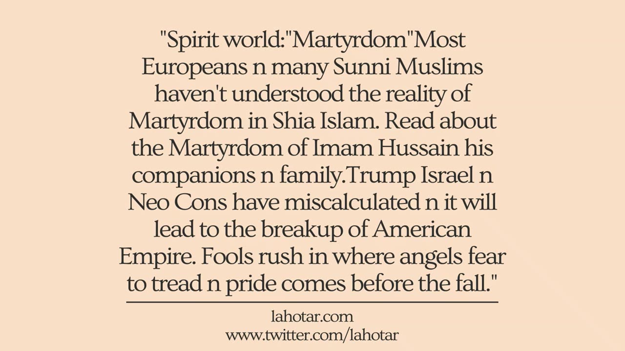Lahotar Quote - 18 June 2025 (2 of 2)