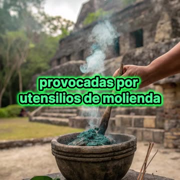 cómo los mayas producían su misterioso pigmento de azul turquesa.