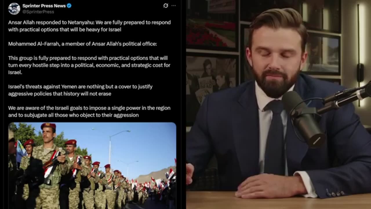 NETANYAHU IS FREAKING OUT...