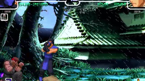 Sub zero and Smoke (Me) vs Evil Ryu