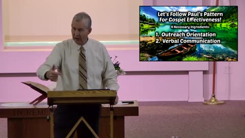 Paul's Pattern For Gospel Effectiveness - Full Service