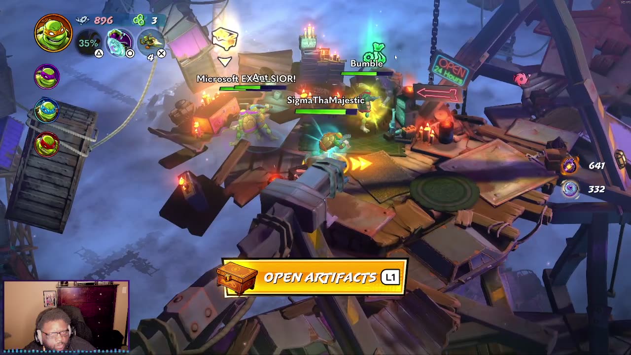 The sound of the underground moves in a half shell. #TMNT #SplinteredFate