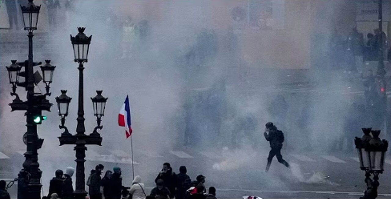 Strikes, demonstrations take place across France Thursday in a protest to budget cuts