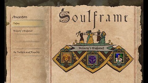 Winry plays soulframe