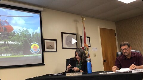 Pasco County Mosquito Control District Meeting July 15, 2025