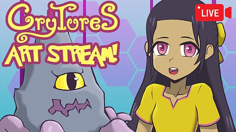 Vtuber Draws Fake Pokemon! | Crytures TTRPG