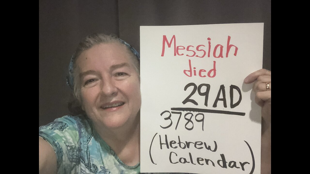 MESSIAH died 29 AD