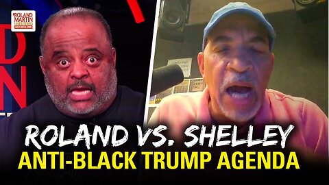 Roland, Shelley Wynter CLASH Over Trump's Anti-Black Agenda, Black Conservative Silence