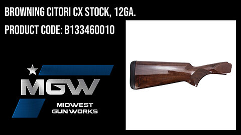 Browning Citori CX Stock, 12ga. - B133460010