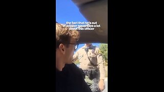 This cop is insane