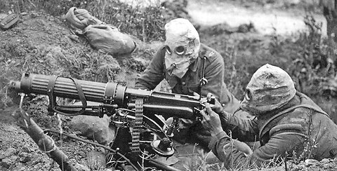 World War 1 Tanks and Trenches Raw Footage