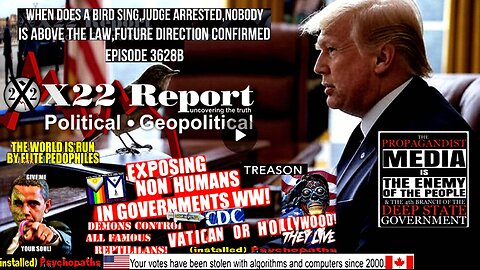 Ep. 3628b - When Does A Bird Sing,Judge Arrested,Nobody Is Above The Law,Future Direction Confirmed
