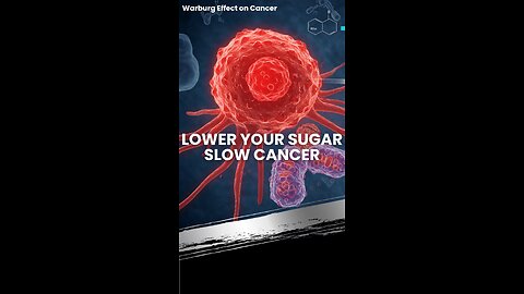Lower your Sugar, Slow Cancer