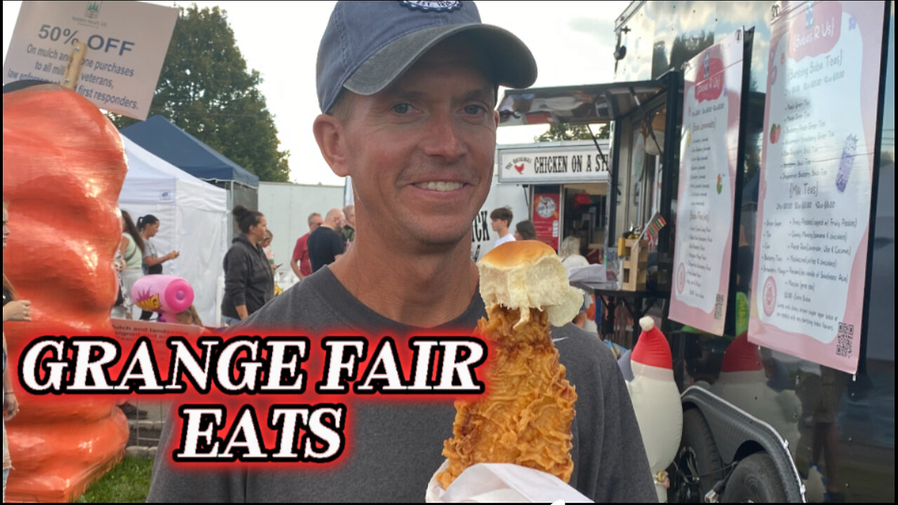 Eating At The Grange Fair