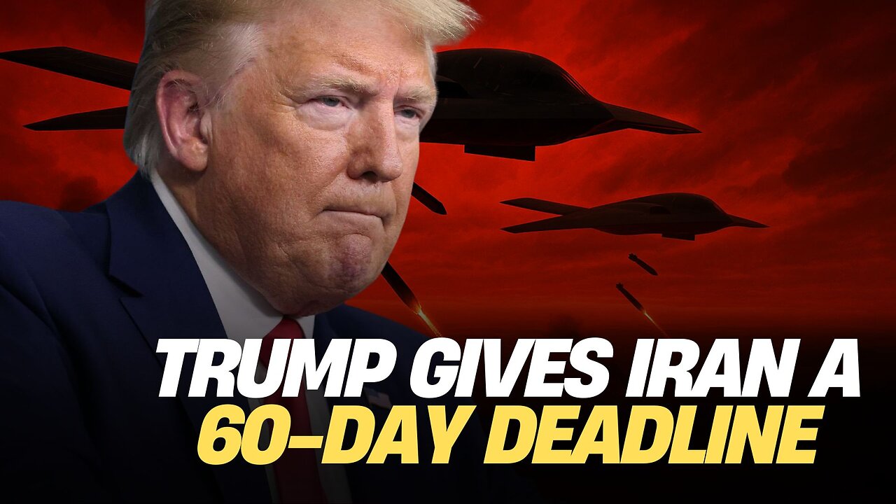 TRUMP THREATENS TO BOMB IRAN “LIKE NEVER SEEN BEFORE”