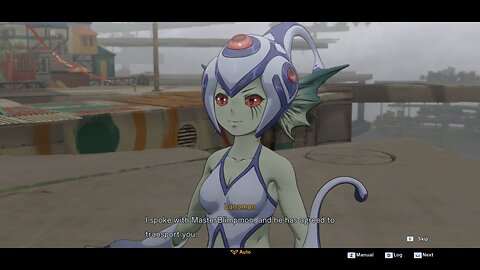 lanamon/calmaramon all dialogue/cutscenes Digimon Story Time Stranger