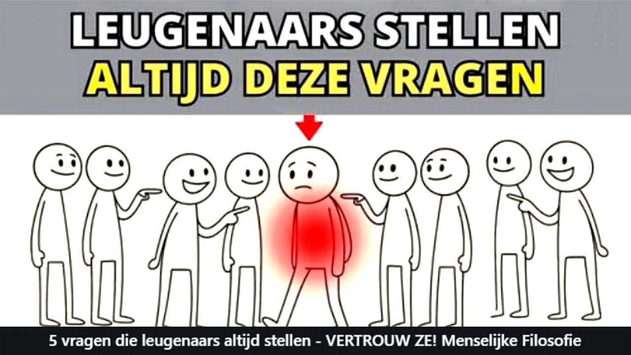 5 vragen die leugenaars altijd stellen - VERTROUW ZE! Menselijke Filosofie.
