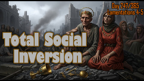Day 247/365 - The Tarnished Gold and the Final Cry 🏚️🕯️ #biblerecapdaily1 #lamentations