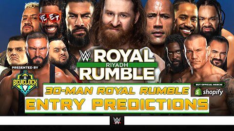 WWE Royal Rumble 2026 - Men's Entry Predictions | Bevelock