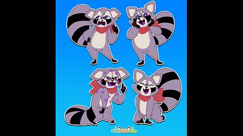 Rambley The Raccoon is Real, 100% realistic with AI Cartoon Raccoon from Indigo Park