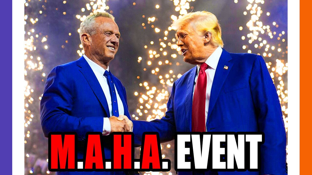 🔴LIVE: Special M.A.H.A. Event, News Show, White House Presser 🟠⚪🟣