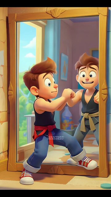 Failed to defeat one's own shadow