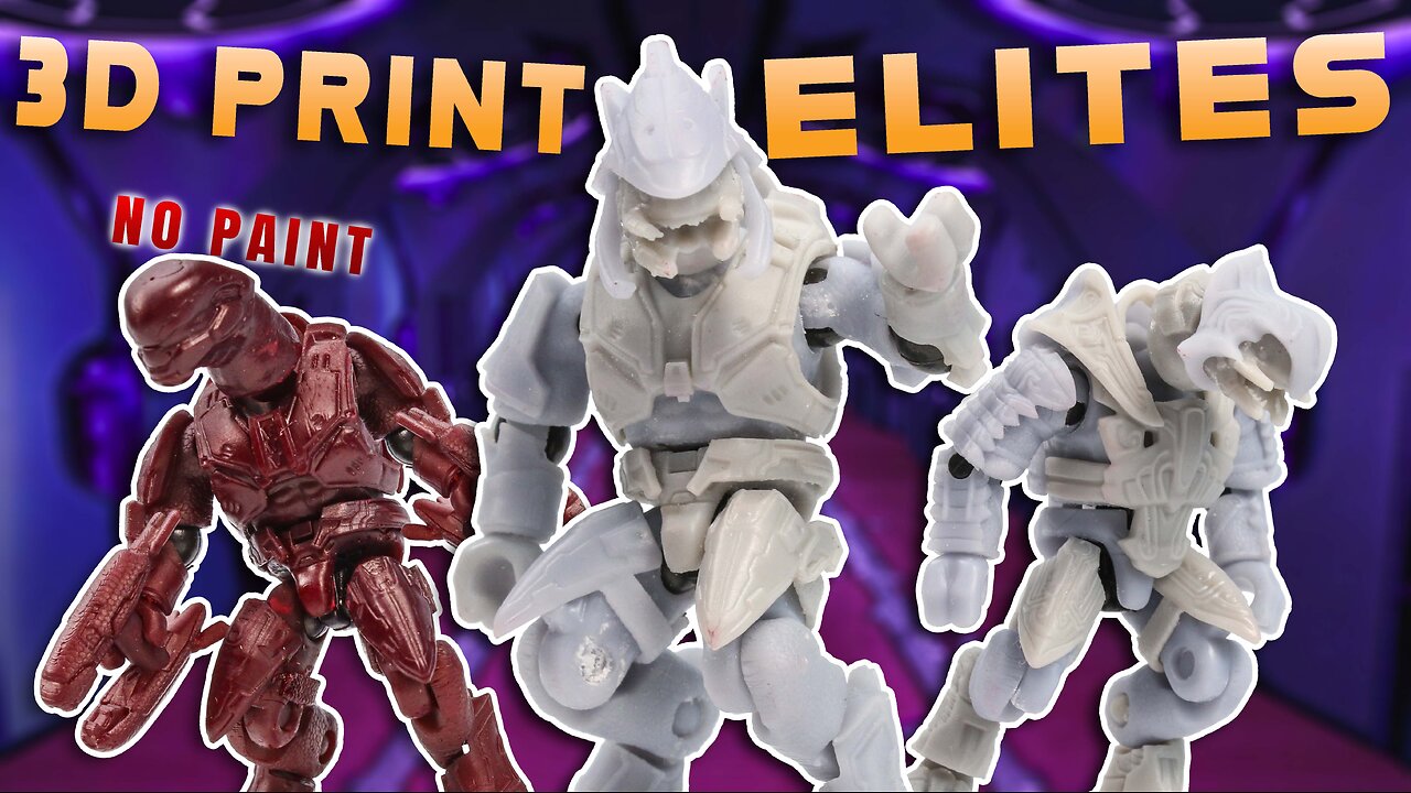 Mega Halo 3D PRINT ELITE KITS by DropshockPrints REVIEW + DYE TECHNIQUE