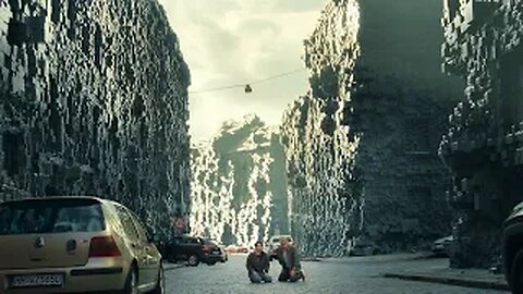 Couple Wakes Up to a City Covered in Black Bricks | Brick Movie Explained