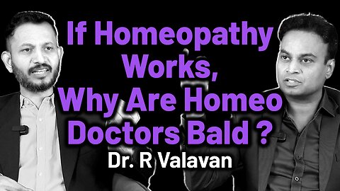 If Homeopathy Works, Why Are Homeo Dcotors Bald ? | Alopecia Hair loss Best Treatment Cure Medicine