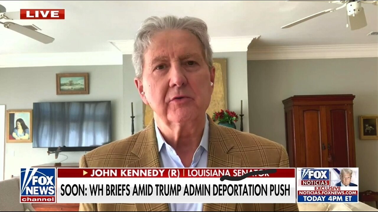 Sen John Kennedy: Duh, Illegal Immigration Is Illegal