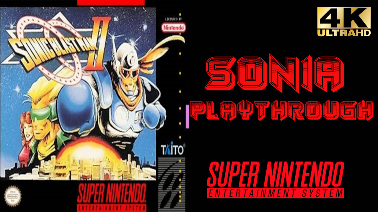 Sonic Blast Man II - Super Nintendo - Sonia Playthrough