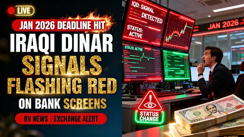 ⚠️ JAN 2026 DEADLINE HIT — Iraqi Dinar Signals Flashing Red on Bank Screens 💥 IQD News 2026