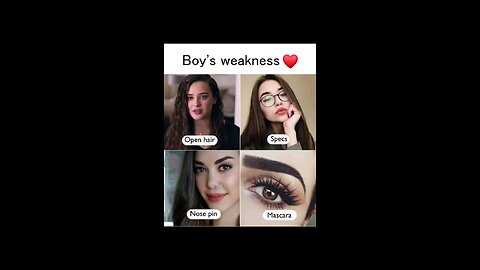 Boys weakness