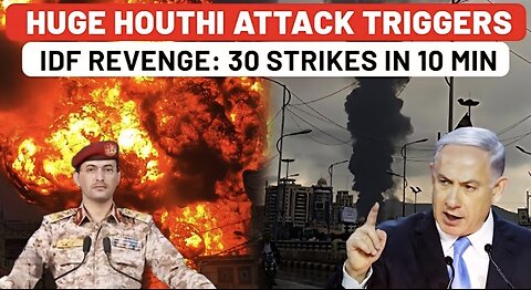After Houthis ‘Defeat’ Iron Dome, IDF Goes Into Revenge Mode; Sanaa Bombed With 30 Strikes In 10 Min