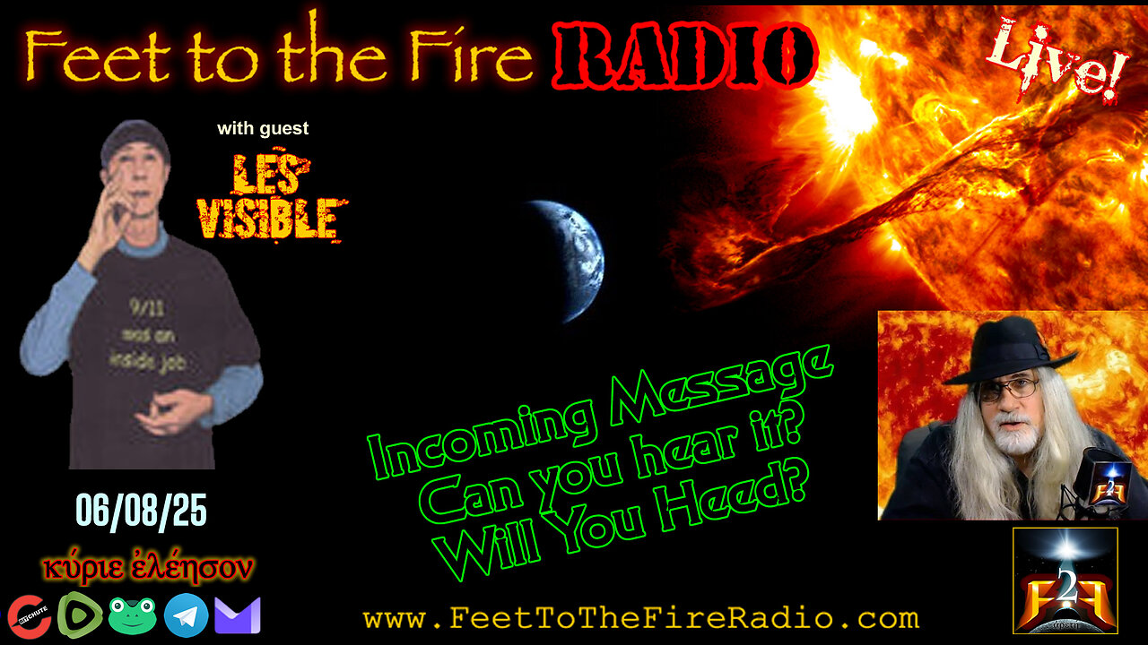 F2F Radio: Incoming Messages... Are You Receiving? w/Guest Les Visible