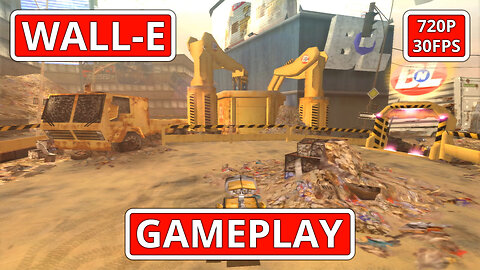 WALL-E: Gameplay - (PC HD) [720p30FPS]