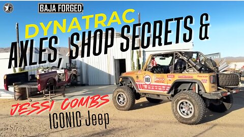 Ep05 Dynatrac AXLES, Shop SECRETS, & Jessi Combs ICONIC Jeep!