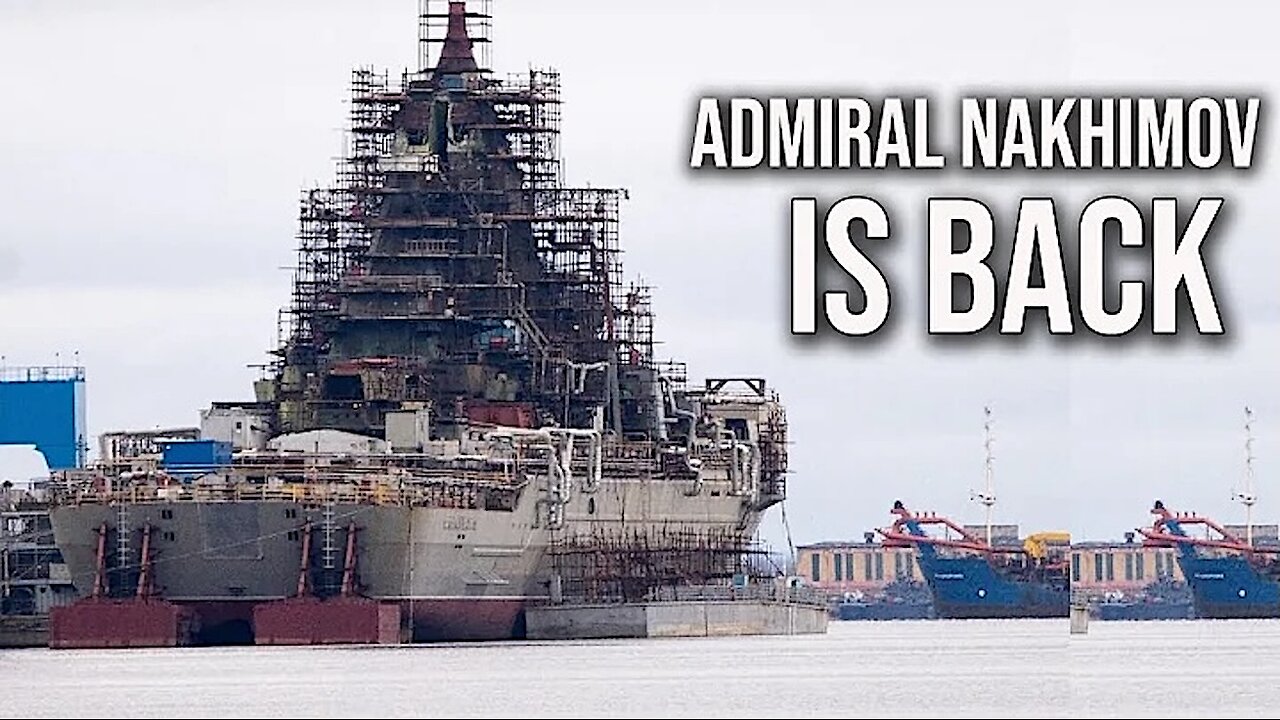 ADMIRAL NAKHIMOV IS BACK WITH ZIRCON MISSILES. Russia’s massive nuclear-powered battlecruiser