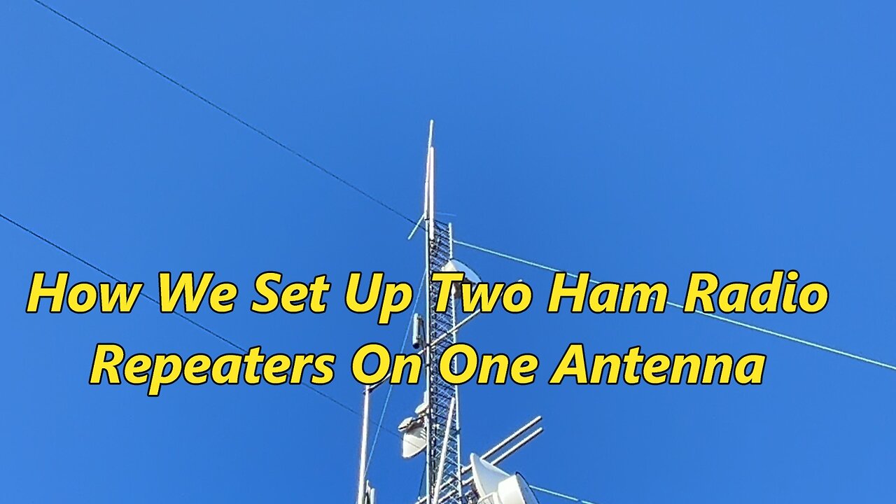 Two Digital/Analog Repeaters- One Antenna