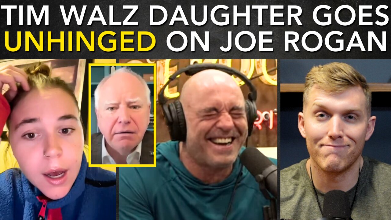 Joe Rogan DESTROYS Tim Walz Again… Walz Daughter Is VERY Angry