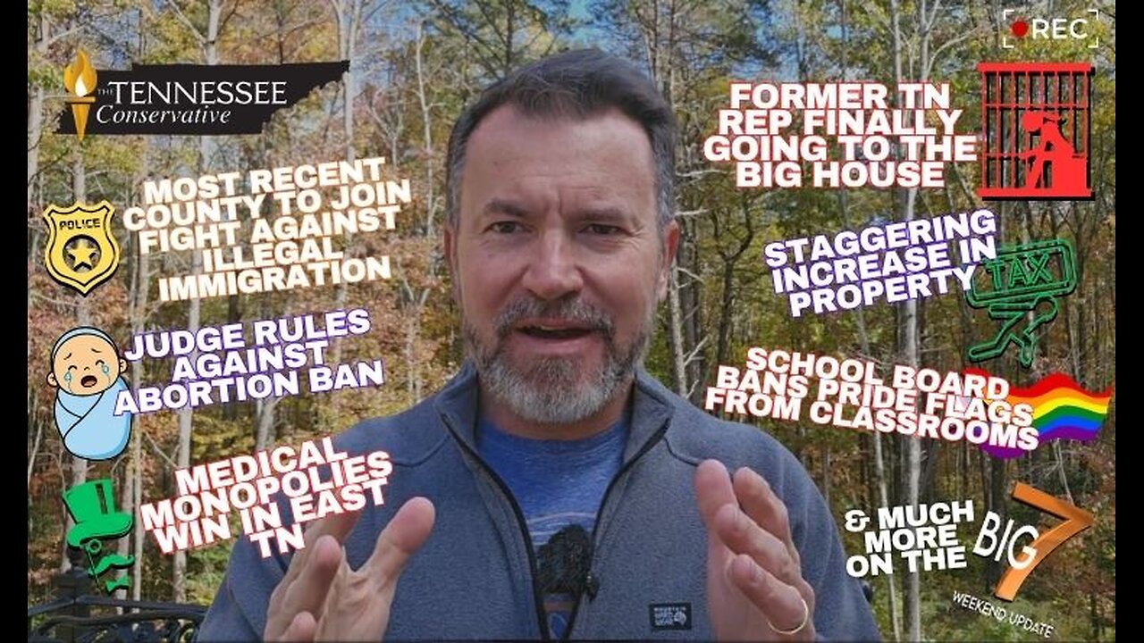 TN County To Join Fight Against Illegal Immigration • Former TN Rep Finally Going To The Big House..