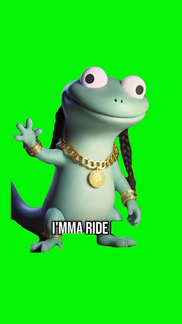 My Lizard, My Lizard | Green Screen #lizard #meme #elio #pizar #lizardmeme #yg #rap #funny #dance