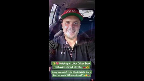 🚗💖 Help an Uber Driver start fresh with a second chance! 🙌✨