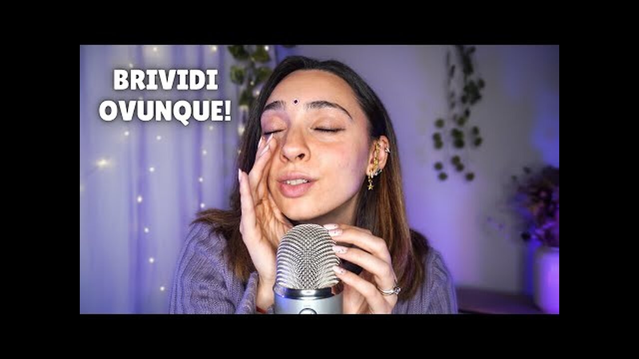 IL MIO VIDEO ASMR PERFETTO Tongue Clicking, Slow Whispering, Tracing, Tapping