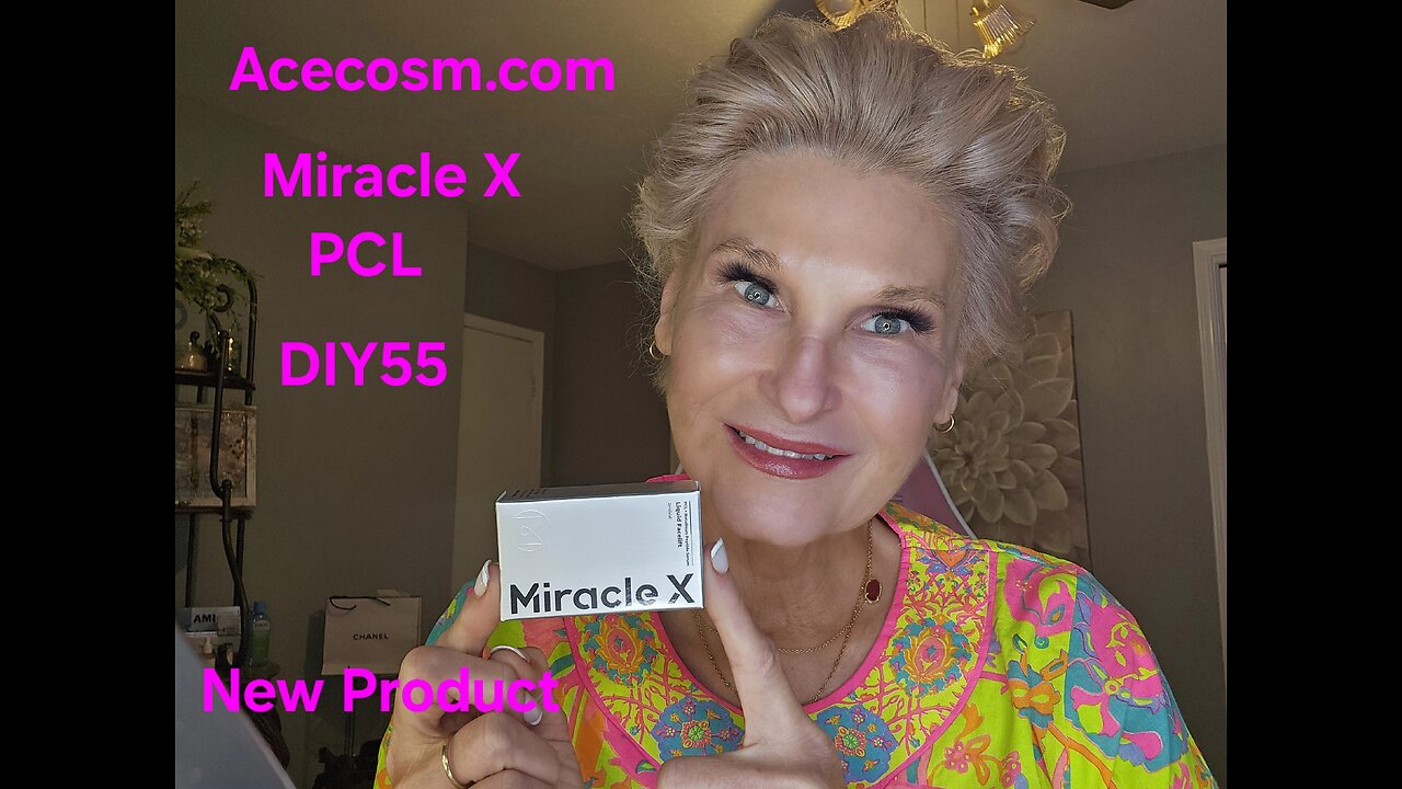 NEW PRODUCT Miracle X Acecosm.com PCL, botulinum, peptides Circle C eye lift sagging skin