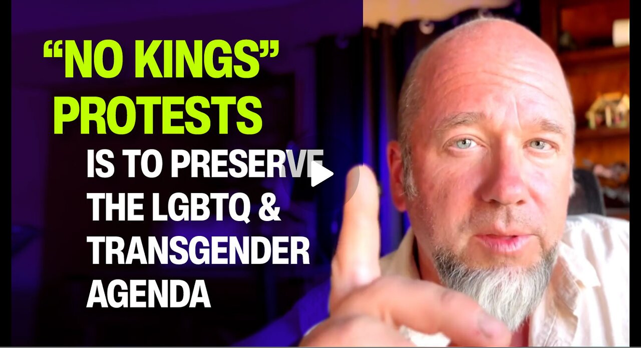 💥BOMBSHELL!!!💥 The secret LGBTQ and transgender agenda behind the "NO KINGS" protests!
