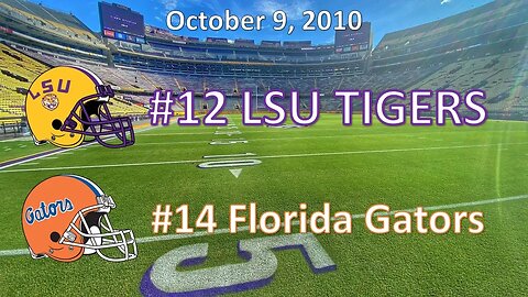 10/9/10 - #12 LSU vs #14 Florida
